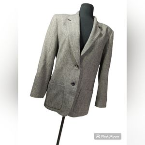 Woman's Vintage Pendleton blazer jacket. 100% wool